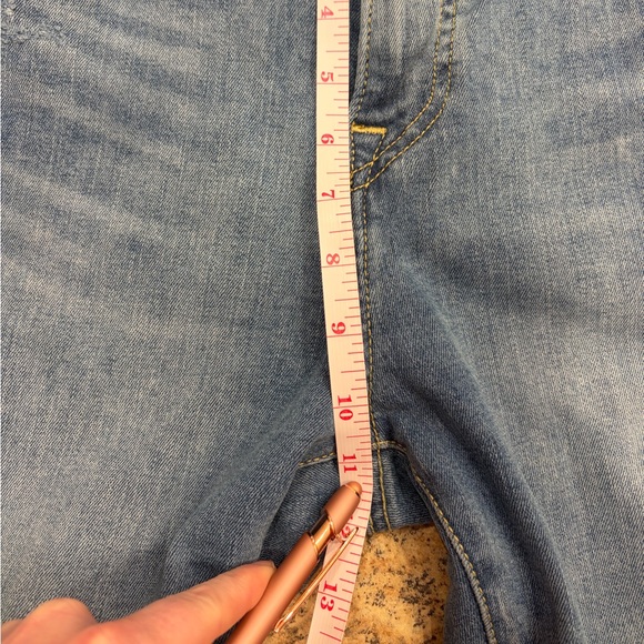 True Religion Starr Mid Rise Cropped Straight Bite Out Women's Jeans Size 28 - Picture 12 of 14
